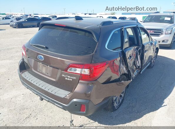 4S4BSETC4K3355823 2019 SUBARU OUTBACK Brown Задня права чверть
