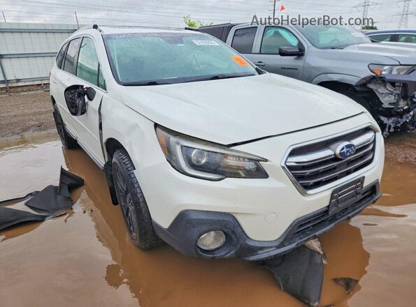 4S4BSETC5J3234765 2018 SUBARU OUTBACK White Передня права чверть