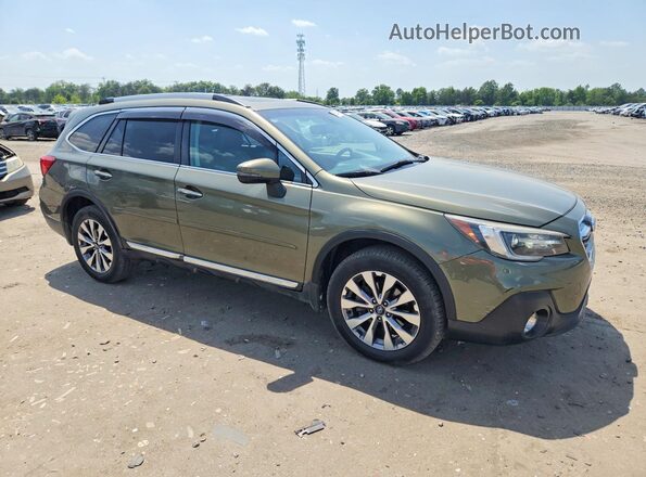 4S4BSETC8J3200271 2018 SUBARU OUTBACK Green Przód prawy