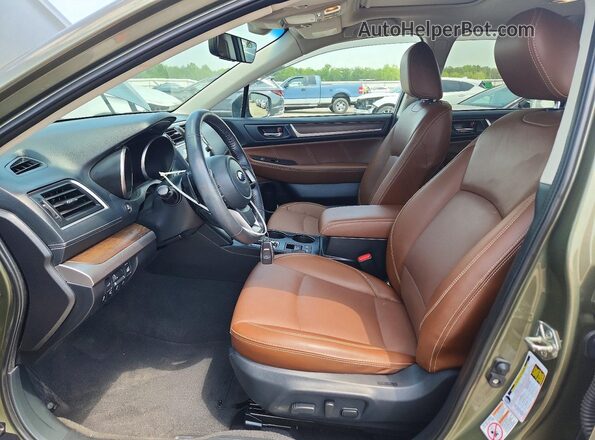 4S4BSETC8J3200271 2018 SUBARU OUTBACK Green Widok wnętrza z przodu