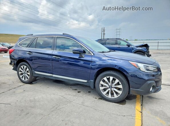 4S4BSETC8J3233206 2018 SUBARU OUTBACK Blue Przód prawy