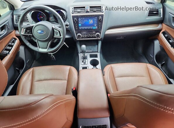 4S4BSETC8J3233206 2018 SUBARU OUTBACK Blue Widok deski rozdzielczej