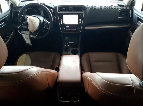 4S4BSETC9K3294582 2019 SUBARU OUTBACK White Widok deski rozdzielczej