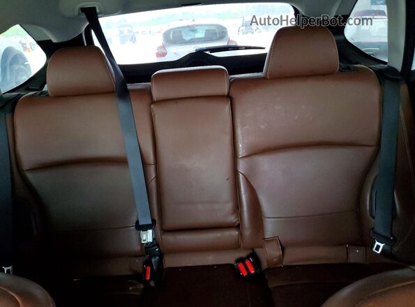 4S4BSETC9K3294582 2019 SUBARU OUTBACK White Widok tylnych siedzeń