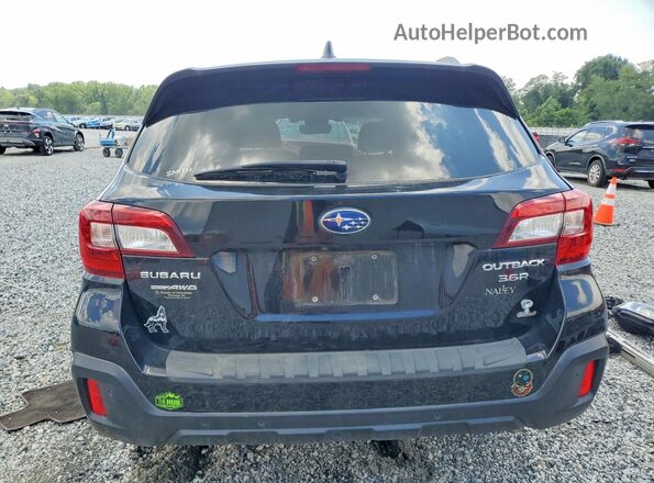 4S4BSETCXK3306707 2019 SUBARU OUTBACK Черный Вид сзади