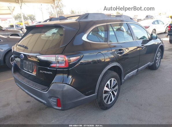 4S4BTAAC0L3148890 2020 SUBARU OUTBACK Black Trasero derecho