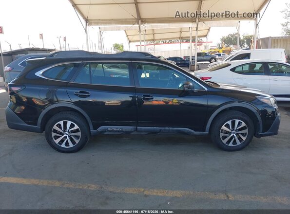 4S4BTAAC0L3148890 2020 SUBARU OUTBACK Black Vista interior trasera