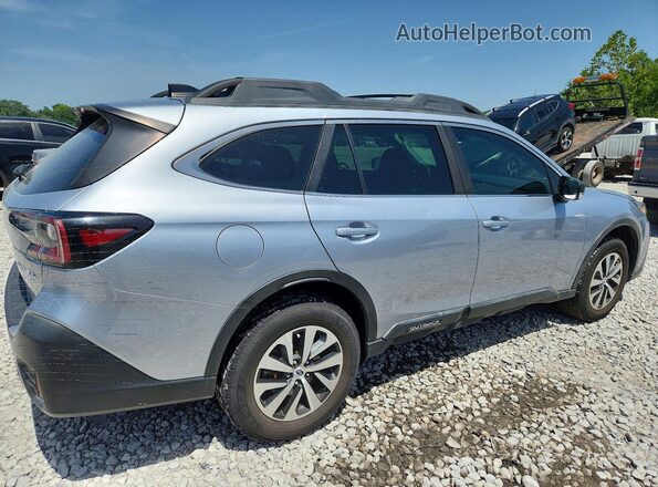 4S4BTAAC0L3169660 2020 SUBARU OUTBACK Серебряный Задняя правая четверть