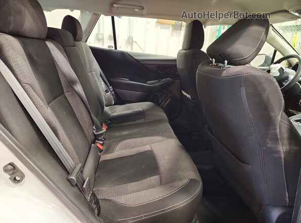 4S4BTAAC0L3256412 2020 SUBARU OUTBACK White Vista interior trasera