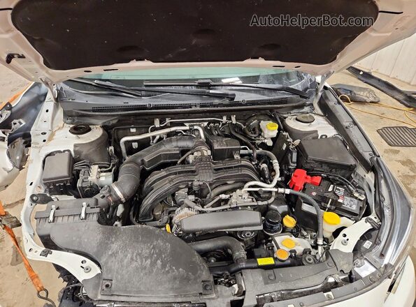 4S4BTAAC0L3256412 2020 SUBARU OUTBACK White Vista del compartimento del motor