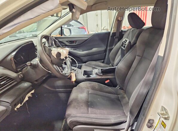 4S4BTAAC0L3256412 2020 SUBARU OUTBACK White Vista interior delantera