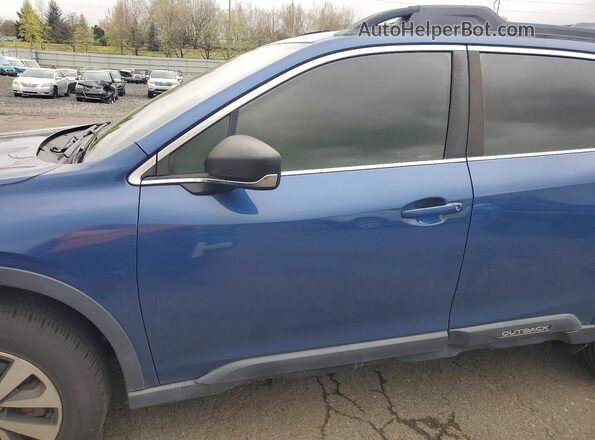 4S4BTAAC2M3100762 2021 SUBARU OUTBACK Blue Widok wnętrza z przodu