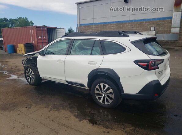4S4BTAAC3P3209445 2023 SUBARU OUTBACK Белый Задняя левая четверть