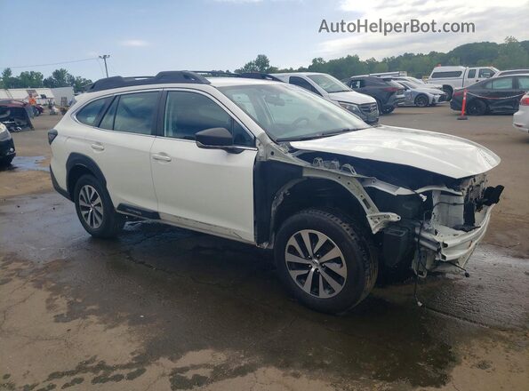 4S4BTAAC3P3209445 2023 SUBARU OUTBACK Белый Передняя правая четверть