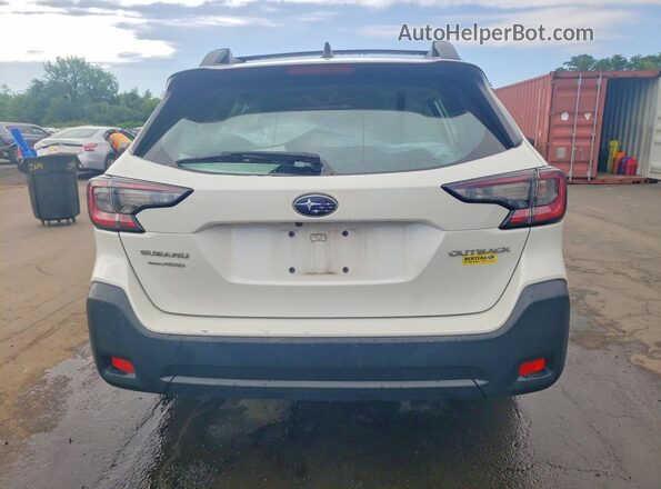 4S4BTAAC3P3209445 2023 SUBARU OUTBACK Белый Вид сзади