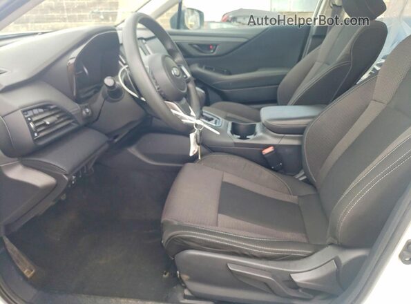 4S4BTAAC3P3209445 2023 SUBARU OUTBACK Белый Вид салона спереди