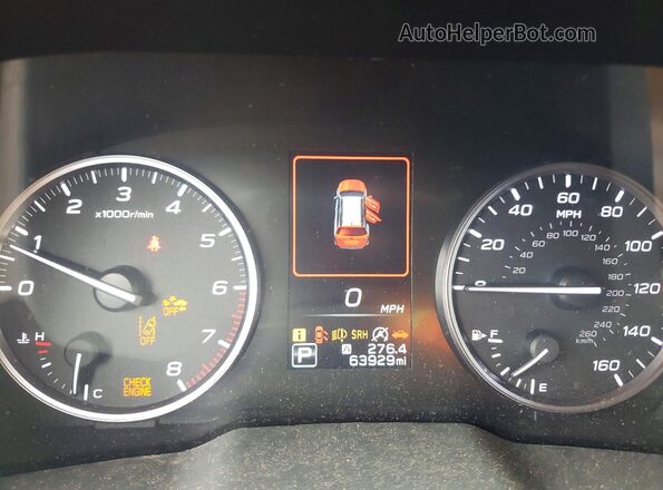 4S4BTAAC3P3209445 2023 SUBARU OUTBACK Белый Вид щитка приборов
