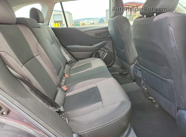 4S4BTAAC4N3103485 2022 SUBARU OUTBACK Charcoal Vista de los asientos traseros