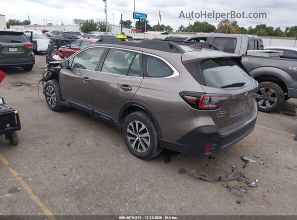 4S4BTAAC4N3211296 2022 SUBARU OUTBACK Brown Задня ліва чверть