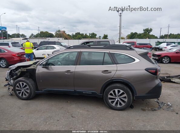 4S4BTAAC4N3211296 2022 SUBARU OUTBACK Brown Панорамний вид салону 360°