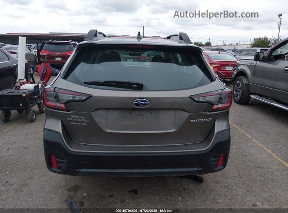4S4BTAAC4N3211296 2022 SUBARU OUTBACK Brown 