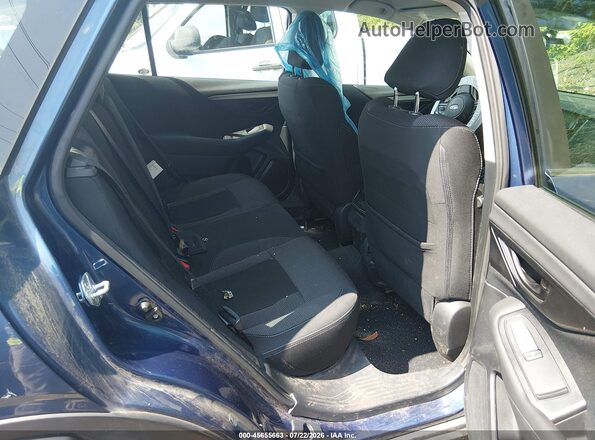 4S4BTAAC5N3133451 2022 SUBARU OUTBACK Blue Widok naklejki z numerem VIN