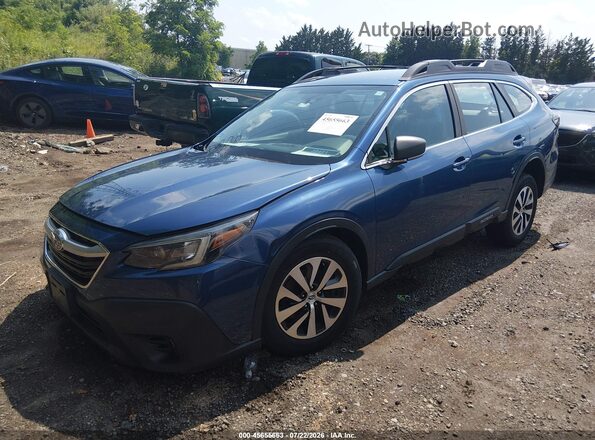 4S4BTAAC5N3133451 2022 SUBARU OUTBACK Blue Przód lewy