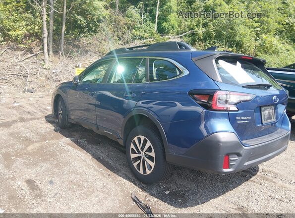 4S4BTAAC5N3133451 2022 SUBARU OUTBACK Blue Tył lewy