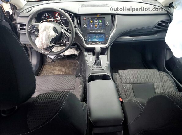 4S4BTAAC5R3287101 2024 SUBARU OUTBACK Black Առջևի վահանակի տեսք