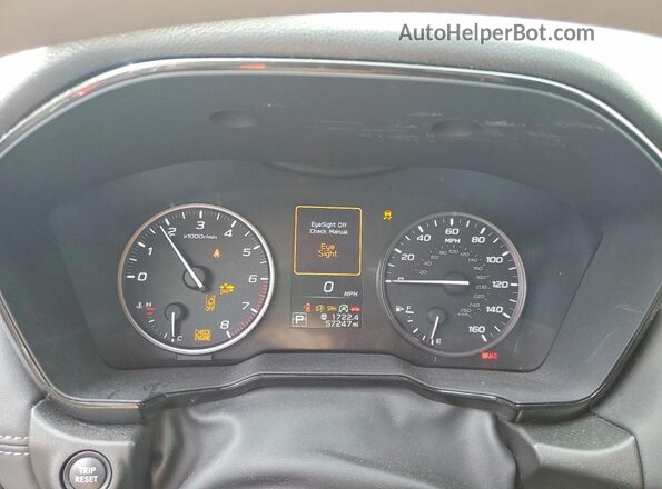 4S4BTAAC5S3115365 2025 SUBARU OUTBACK Silver Widok zestawu wskaźników