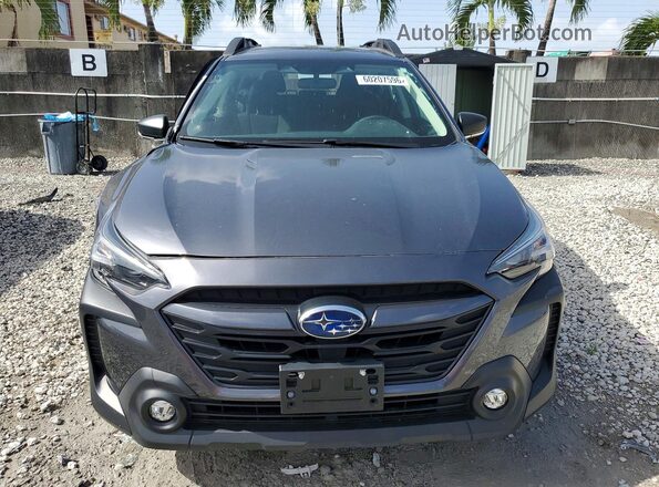 4S4BTAAC5S3148589 2025 SUBARU OUTBACK Gray Вид спереду