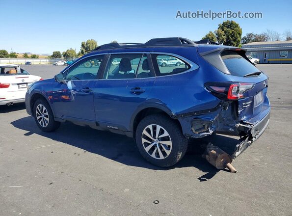 4S4BTAAC6L3138316 2020 SUBARU OUTBACK Blue Tył lewy