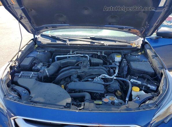 4S4BTAAC6L3138316 2020 SUBARU OUTBACK Blue Widok komory silnika