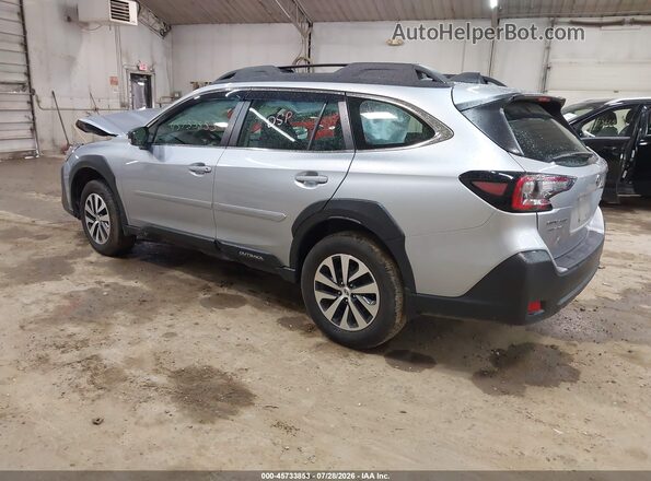 4S4BTAAC6S3140274 2025 SUBARU OUTBACK Silver Հետևի ձախ