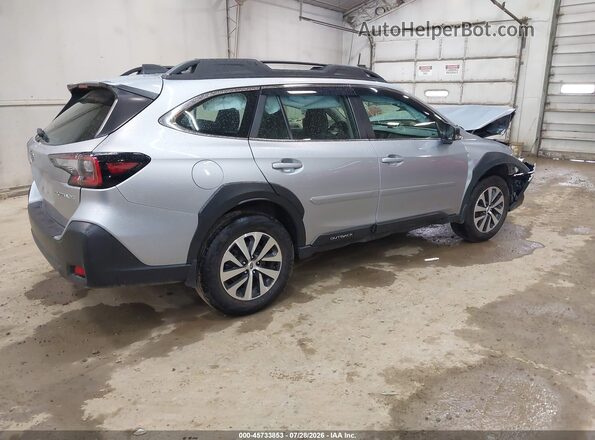4S4BTAAC6S3140274 2025 SUBARU OUTBACK Silver Հետևի աջ