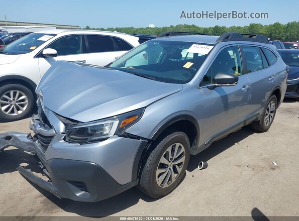 4S4BTAAC7L3262093 2020 SUBARU OUTBACK Silver Vista tres cuartos delantera izquierda