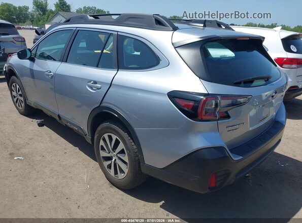 4S4BTAAC7L3262093 2020 SUBARU OUTBACK Silver Trasero izquierdo