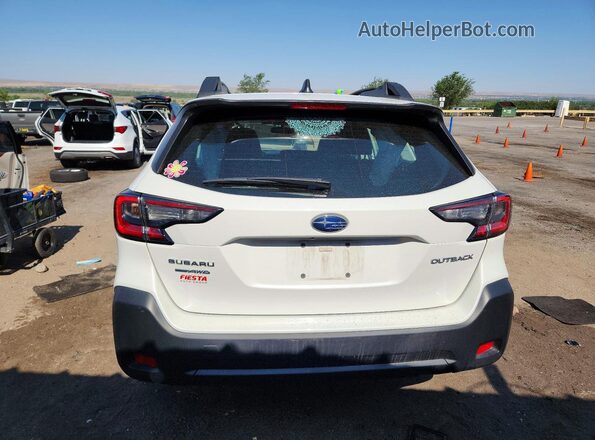4S4BTAAC7P3163411 2023 SUBARU OUTBACK White უკანა ხედი