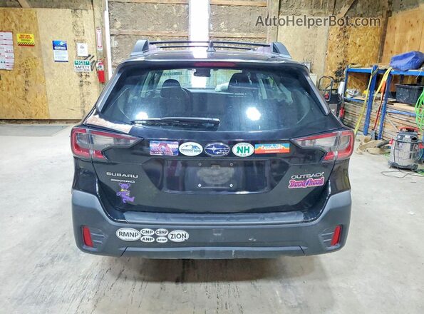 4S4BTAAC8L3155859 2020 SUBARU OUTBACK Black Vista trasera