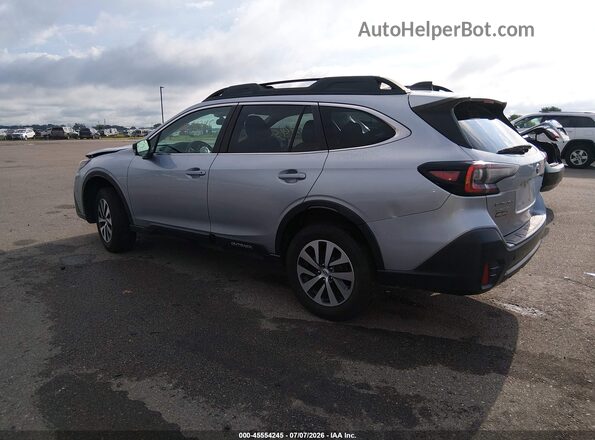 4S4BTAACXL3143437 2020 SUBARU OUTBACK Silver უკანა მარცხენა