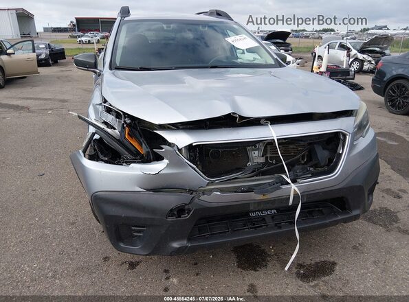 4S4BTAACXL3143437 2020 SUBARU OUTBACK Silver წინა ხედი