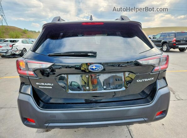 4S4BTAACXP3128099 2023 SUBARU OUTBACK Black Вид ззаду