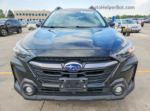 4S4BTAACXP3128099 2023 SUBARU OUTBACK Black Вид спереду