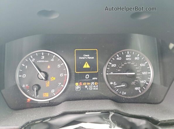 4S4BTAACXS3300821 2025 SUBARU OUTBACK Blue Instrument cluster view