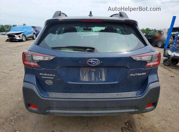 4S4BTAACXS3300821 2025 SUBARU OUTBACK Blue Rear view
