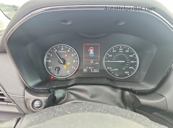 4S4BTACC0L3172698 2020 SUBARU OUTBACK Синий Вид щитка приборов