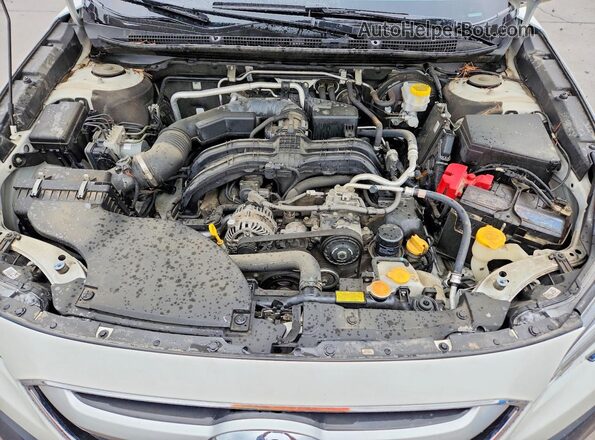 4S4BTACC0L3255760 2020 SUBARU OUTBACK White Engine compartment view