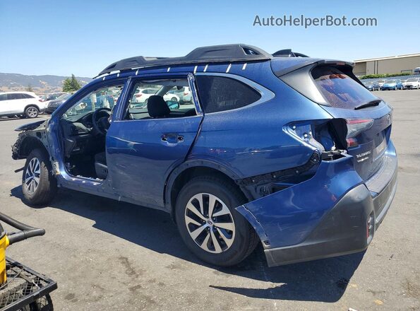 4S4BTACC1L3248252 2020 SUBARU OUTBACK Blue Задня ліва чверть