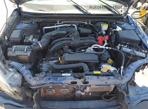 4S4BTACC1L3248252 2020 SUBARU OUTBACK Blue Вид підкапотного простору