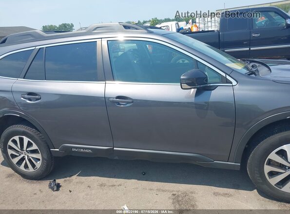 4S4BTACC1N3201600 2022 SUBARU OUTBACK Gray Вид задньої частини салону